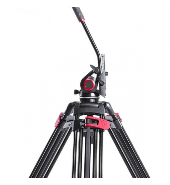 Miliboo MTT605A Profesyonel Alüminyum Video Tripod