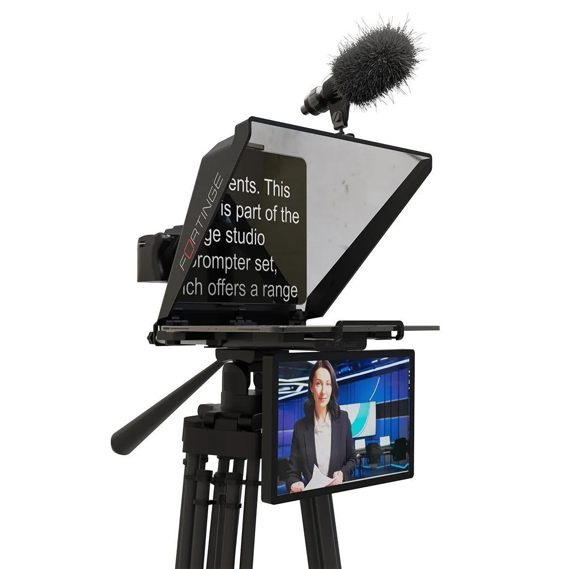 FORTINGE NOA 3 (TABLET PROMPTER + Mini BT1 Bluetooth Kumanda)