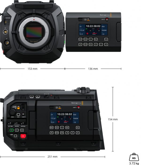 Blackmagic URSA Cine 12K LF Body - Görsel 2