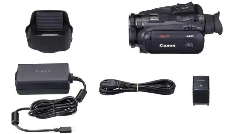 Canon XA60B 4K Profesyonel Video Kamera - Görsel 3