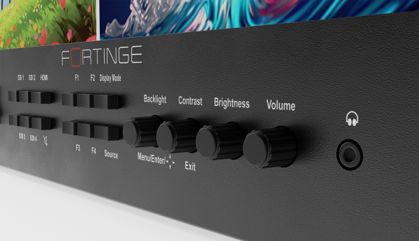 FORTINGE PRO215 Quad 21,5'' Broadcast Monitör - Görsel 6