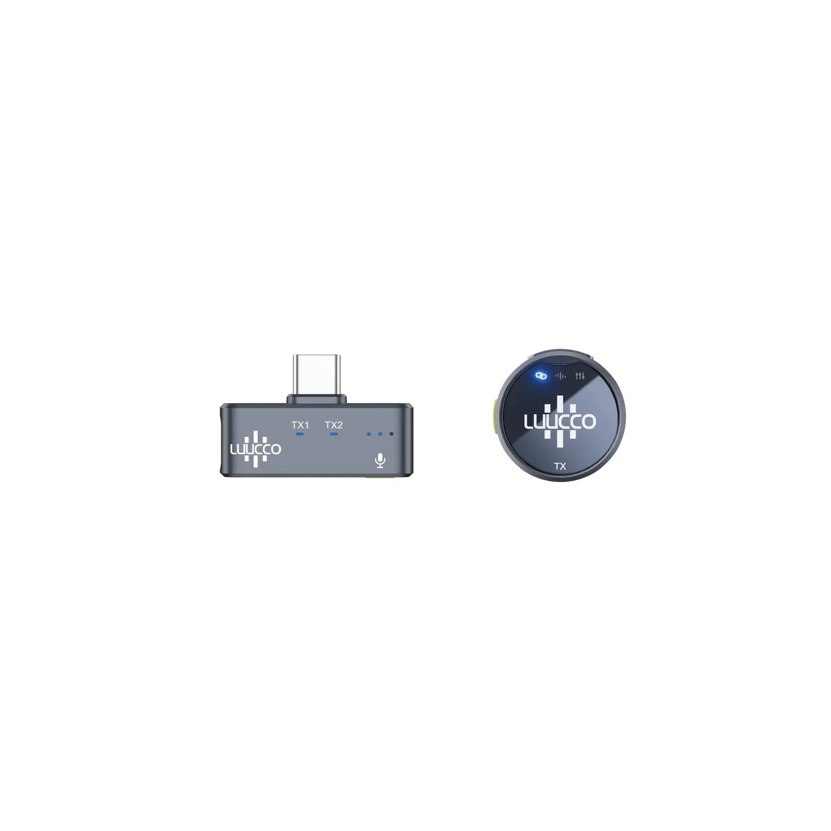 Luucco AirWave K2 (Type-C) Digital Wireless Mikrofon - Görsel 2