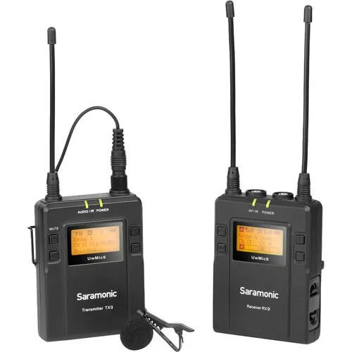 SARAMONIC UWMİC9 RX9+TX9 KIT1 UHF WIRELESS MICROPHONE - Görsel 2