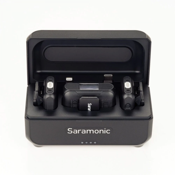Saramonic Blink 500 B2+ Kameralar ve Mobil Cihazlar için 2 Kişilik Kablosuz Klipsli Mikrofon Sistemi (2,4 GHz) - Görsel 2