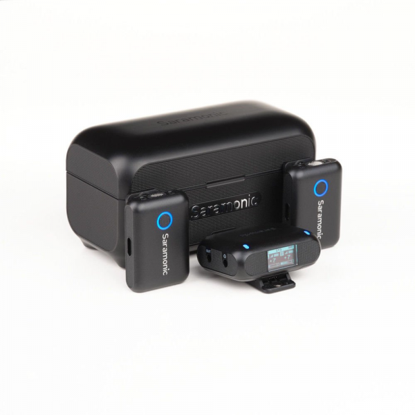 Saramonic Blink 500 B2+ Kameralar ve Mobil Cihazlar için 2 Kişilik Kablosuz Klipsli Mikrofon Sistemi (2,4 GHz) - Görsel 3