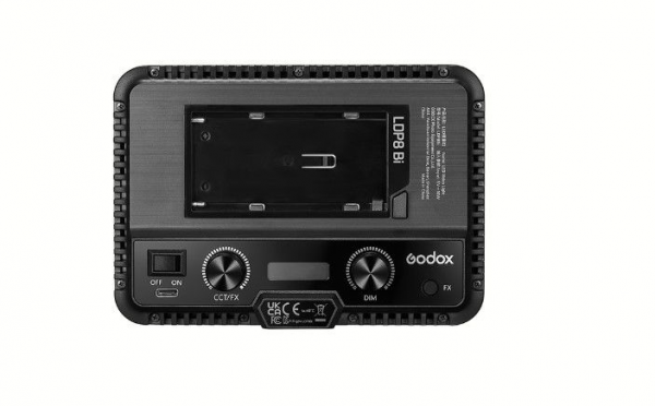 Godox LDP8Bi Bi-Color LED Panel Video Işığı (FDCA31667) - Görsel 3