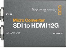 Blackmagic Design Micro Converter SDI to HDMI 12G