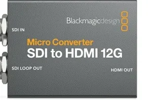 Blackmagic Design Micro Converter SDI to HDMI 12G wPSU
