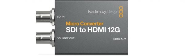 Blackmagic Design Micro Converter SDI to HDMI 12G