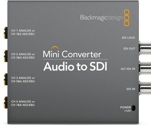 Blackmagic Design Mini Converter Audio to SDI