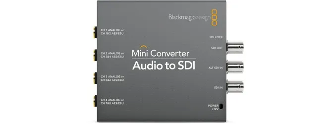 Blackmagic Design Mini Converter Audio to SDI 2
