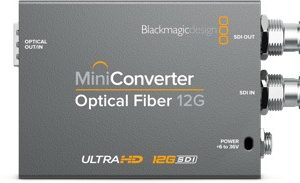 Blackmagic Design Mini Converter Optical Fiber 12G
