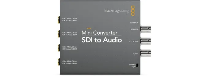 Blackmagic Design Mini Converter SDI to Audio