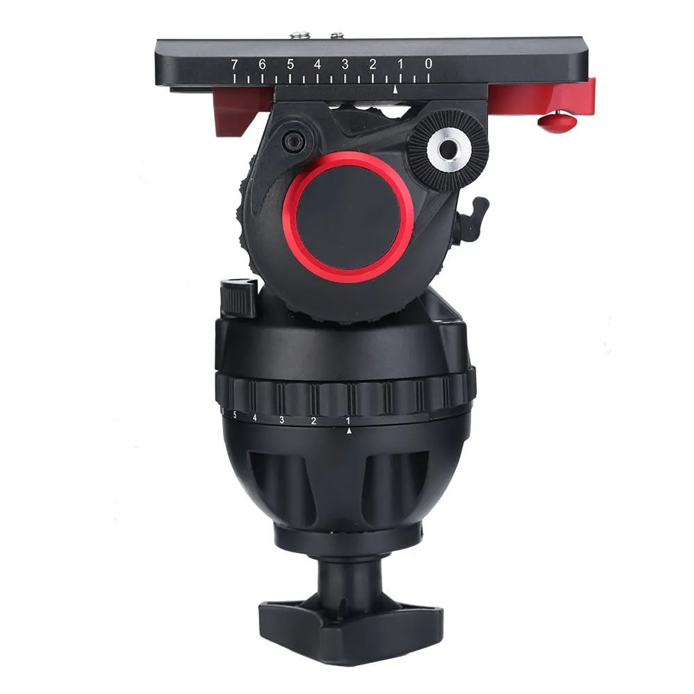 Miliboo M25DL Hidrolik Kafalı Profesyonel Alüminyum Tripod - Görsel 2