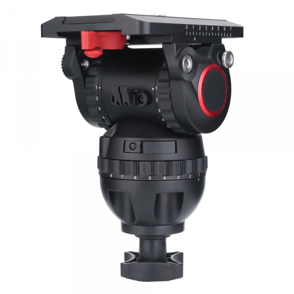 Miliboo M25DL Hidrolik Kafalı Profesyonel Alüminyum Tripod - Görsel 3