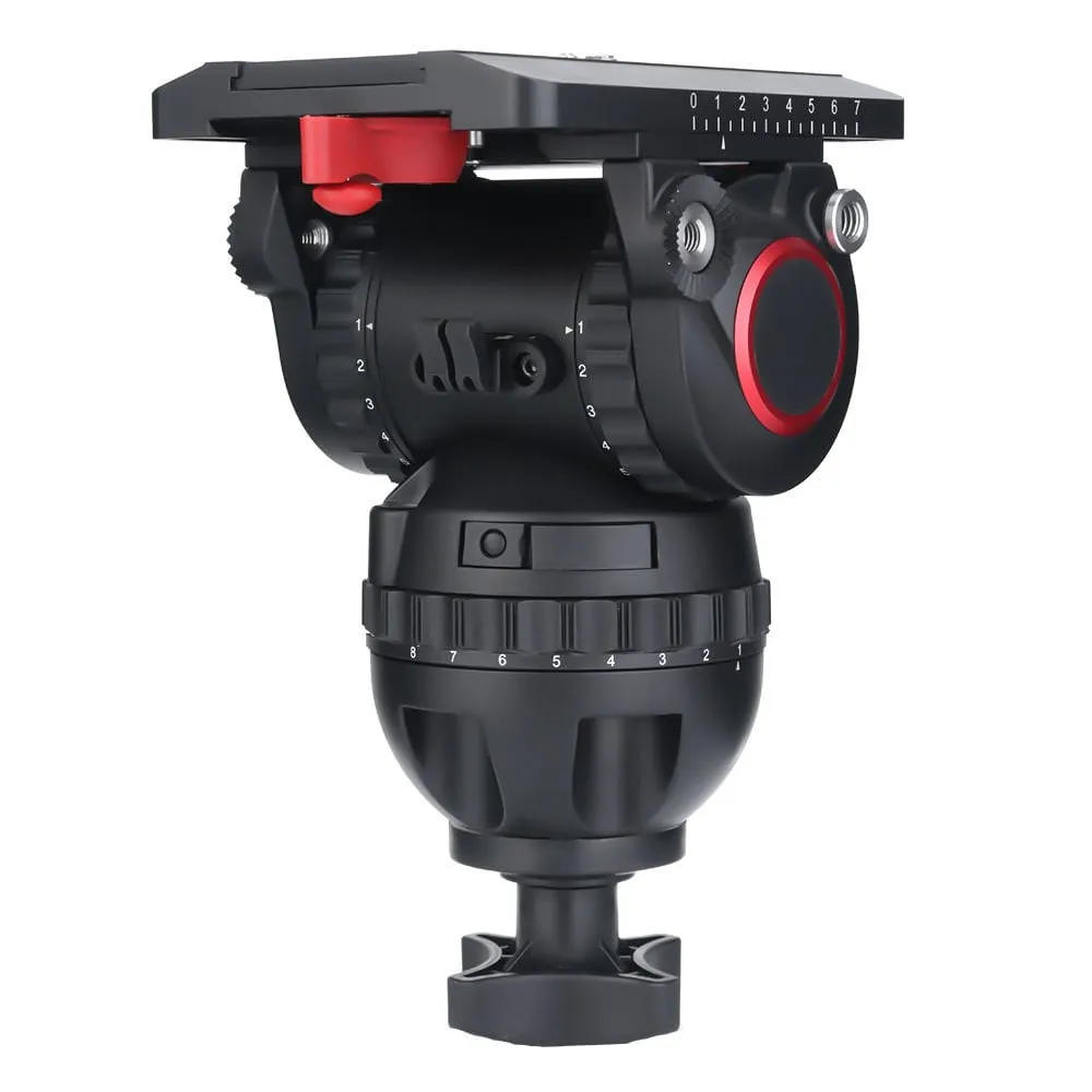 Miliboo M25DL Hidrolik Kafalı Profesyonel Alüminyum Tripod - Görsel 3