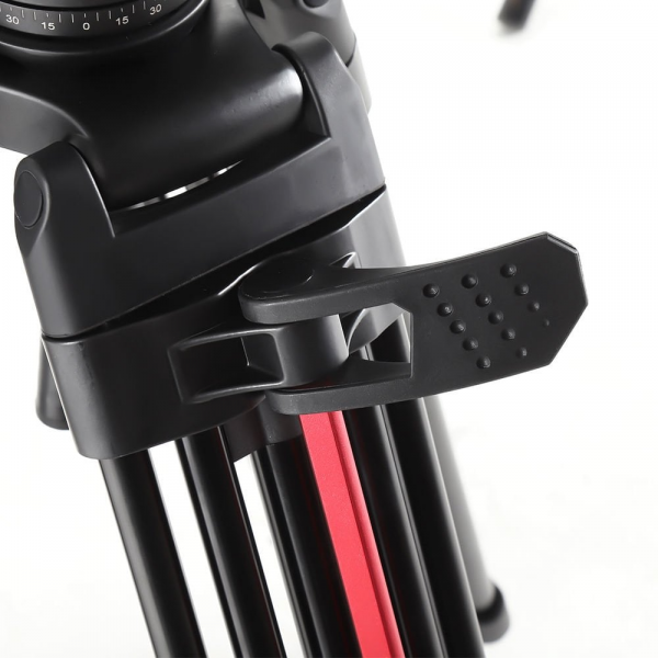 Miliboo M25DL Hidrolik Kafalı Profesyonel Alüminyum Tripod - Görsel 4