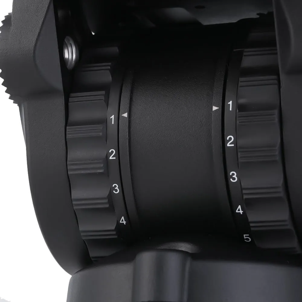 Miliboo M25DL Hidrolik Kafalı Profesyonel Alüminyum Tripod - Görsel 5