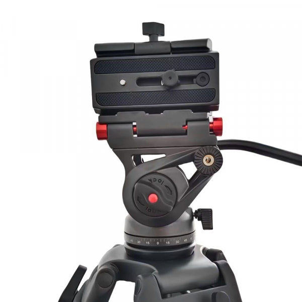 Miliboo MTT608A 196cm Video Tripod + MYT802L Dikey Çekim Kafası - Görsel 4