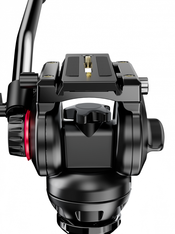Miliboo MTT609A Hidrolik Kafalı Profesyonel Alüminyum Tripod - Görsel 2