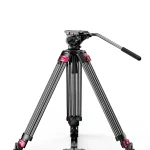 Miliboo MTT609A Hidrolik Kafalı Profesyonel Alüminyum Tripod