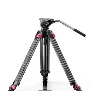 Miliboo MTT609A Hidrolik Kafalı Profesyonel Alüminyum Tripod