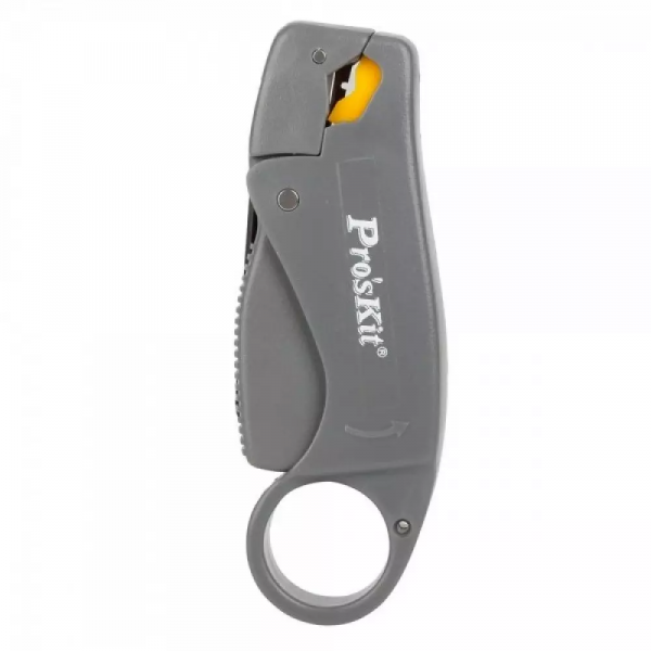 Pro’skit 6PK-322 Rotary Coaxial Stripper RG58/59/6 Gray - Görsel 3