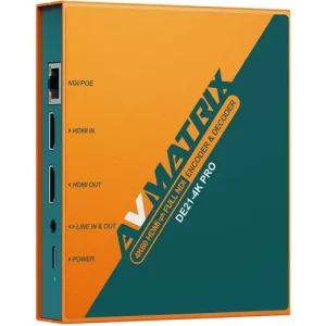 Avmatrix DE21-4K PRO 4K HDMI/NDI Encoder&Decoder