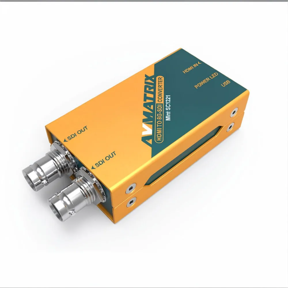 Avmatrix Mini SC1221 HDMI to 3G-SDI Mini Converter - Görsel 2