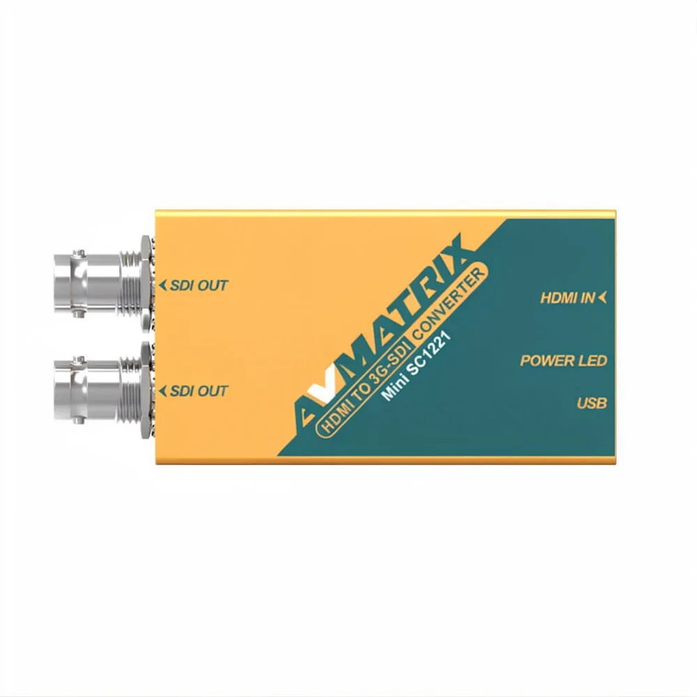 Avmatrix Mini SC1221 HDMI to 3G-SDI Mini Converter