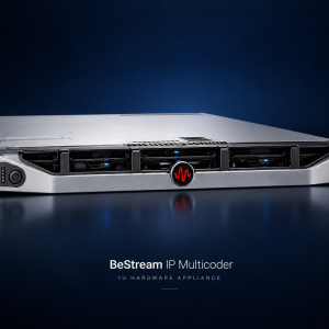 BeStream IP Multicoder 1U – Professional H.264/H.265 Encoder & Decoder